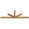 Ekena Millwork Kennewick Timber Gable Bracket, Western Red Cedar, 84"W x 28"H x 3 1/2"D x 3 1/2"F, 8/12 Pitch GBW084X28X0404KEN00SWR - alternate 5